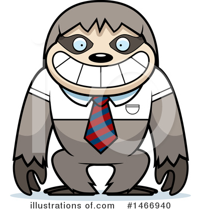 Royalty-Free (RF) Sloth Clipart Illustration by Cory Thoman - Stock Sample #1466940