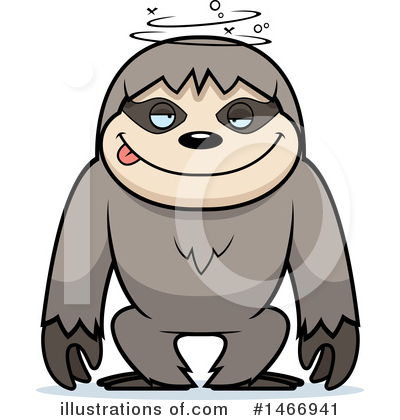 Royalty-Free (RF) Sloth Clipart Illustration by Cory Thoman - Stock Sample #1466941