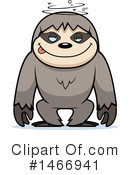 Sloth Clipart #1466941 by Cory Thoman