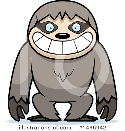 Royalty-Free (RF) Sloth Clipart Illustration by Cory Thoman - Stock Sample #1466942