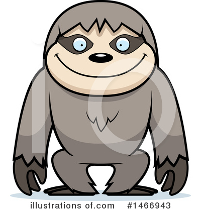 Royalty-Free (RF) Sloth Clipart Illustration by Cory Thoman - Stock Sample #1466943