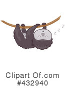 Sloth Clipart #432940 by BNP Design Studio