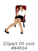 Slouching Clipart #84504 by Pams Clipart