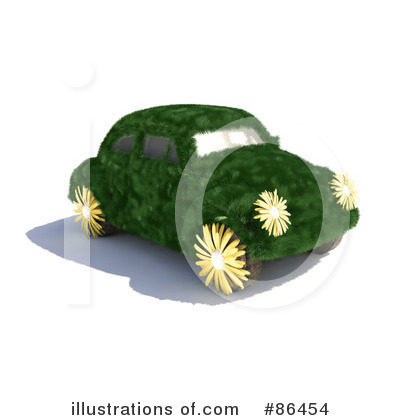 Royalty-Free (RF) Slug Bug Clipart Illustration by Mopic - Stock Sample #86454