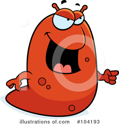 Royalty-Free (RF) Slug Clipart Illustration by Cory Thoman - Stock Sample #104193