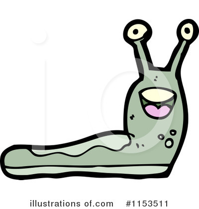 Royalty-Free (RF) Slug Clipart Illustration by lineartestpilot - Stock Sample #1153511