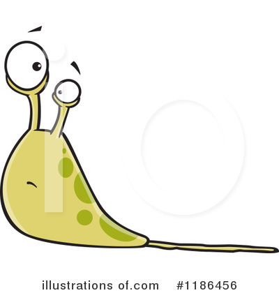 Royalty-Free (RF) Slug Clipart Illustration by toonaday - Stock Sample #1186456
