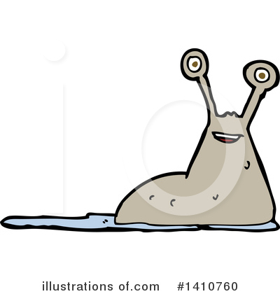 Royalty-Free (RF) Slug Clipart Illustration by lineartestpilot - Stock Sample #1410760