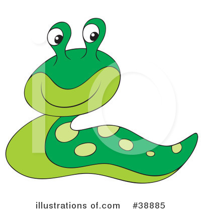 Royalty-Free (RF) Slug Clipart Illustration by Alex Bannykh - Stock Sample #38885