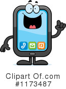 Smart Phone Clipart #1173487 by Cory Thoman