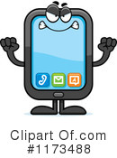 Smart Phone Clipart #1173488 by Cory Thoman
