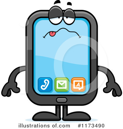 Smart Phone Clipart #1173490 by Cory Thoman