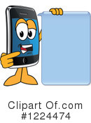 Smart Phone Clipart #1224474 by Mascot Junction
