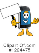 Smart Phone Clipart #1224475 by Mascot Junction