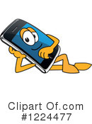Smart Phone Clipart #1224477 by Mascot Junction