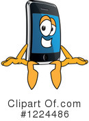 Smart Phone Clipart #1224486 by Mascot Junction