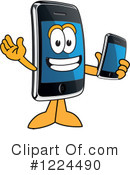 Smart Phone Clipart #1224490 by Mascot Junction