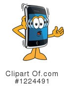 Smart Phone Clipart #1224491 by Mascot Junction