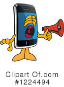 Smart Phone Clipart #1224494 by Mascot Junction