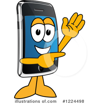 Smart Phone Clipart #1224498 by Toons4Biz