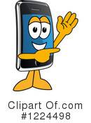 Smart Phone Clipart #1224498 by Mascot Junction