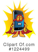 Smart Phone Clipart #1224499 by Mascot Junction