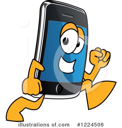 Smart Phone Clipart #1224506 by Toons4Biz