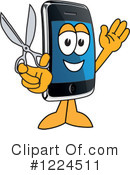 Smart Phone Clipart #1224511 by Mascot Junction