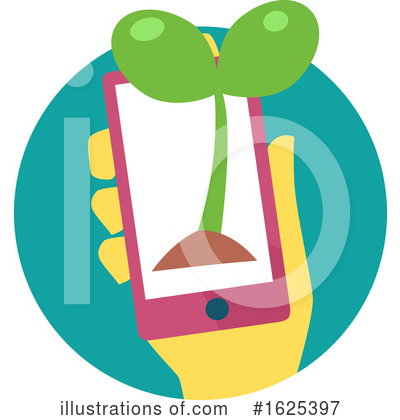 Royalty-Free (RF) Smart Phone Clipart Illustration by BNP Design Studio - Stock Sample #1625397