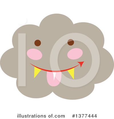 Clouds Clipart #1377444 by Cherie Reve