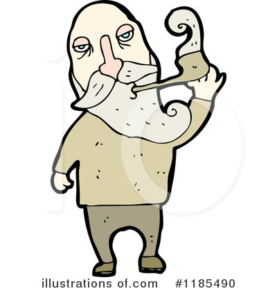 Old Man Clipart #1185490 by lineartestpilot
