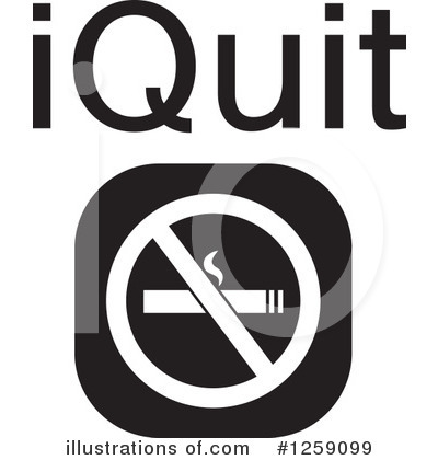 Royalty-Free (RF) Smoking Clipart Illustration by Johnny Sajem - Stock Sample #1259099