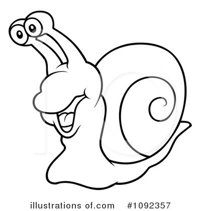 Royalty-Free (RF) Snail Clipart Illustration by dero - Stock Sample #1092357