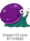 Snail Clipart #1104222 by BNP Design Studio