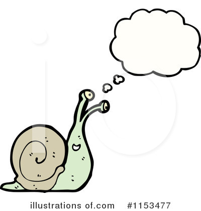Royalty-Free (RF) Snail Clipart Illustration by lineartestpilot - Stock Sample #1153477