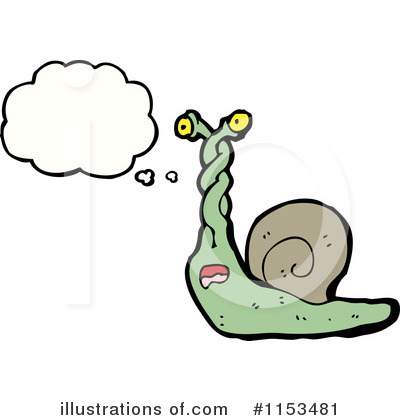 Royalty-Free (RF) Snail Clipart Illustration by lineartestpilot - Stock Sample #1153481