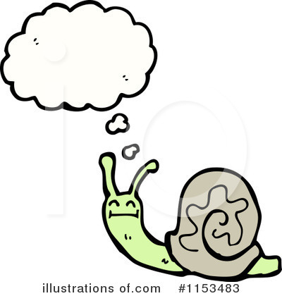 Royalty-Free (RF) Snail Clipart Illustration by lineartestpilot - Stock Sample #1153483