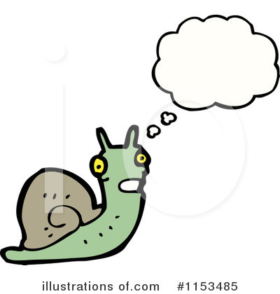 Royalty-Free (RF) Snail Clipart Illustration by lineartestpilot - Stock Sample #1153485