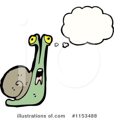 Royalty-Free (RF) Snail Clipart Illustration by lineartestpilot - Stock Sample #1153488