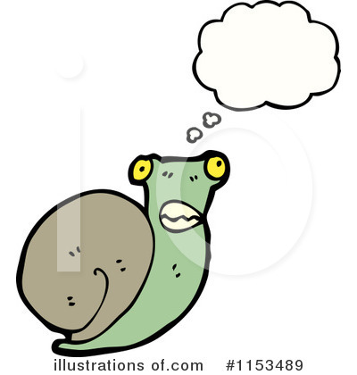 Royalty-Free (RF) Snail Clipart Illustration by lineartestpilot - Stock Sample #1153489