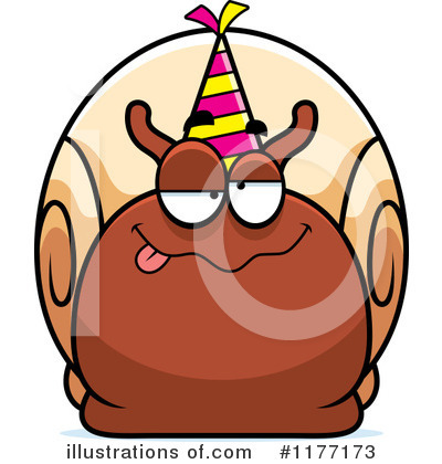 Royalty-Free (RF) Snail Clipart Illustration by Cory Thoman - Stock Sample #1177173