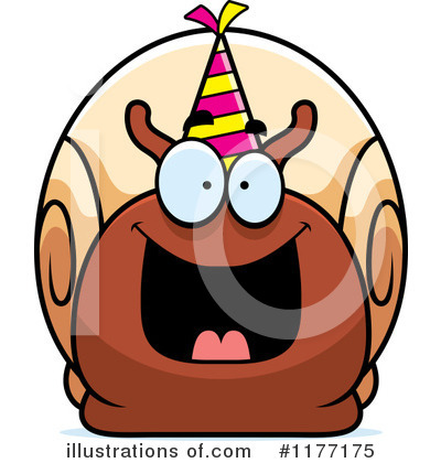 Royalty-Free (RF) Snail Clipart Illustration by Cory Thoman - Stock Sample #1177175