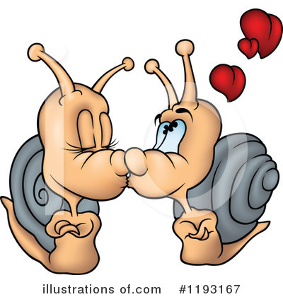 Royalty-Free (RF) Snail Clipart Illustration by dero - Stock Sample #1193167