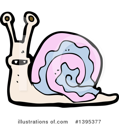 Snail Clipart #1395377 by lineartestpilot