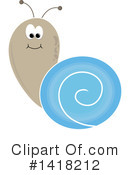 Snail Clipart #1418212 by Pams Clipart