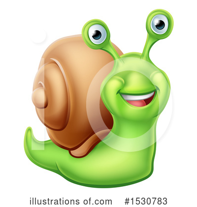 Snail Clipart #1530783 by AtStockIllustration