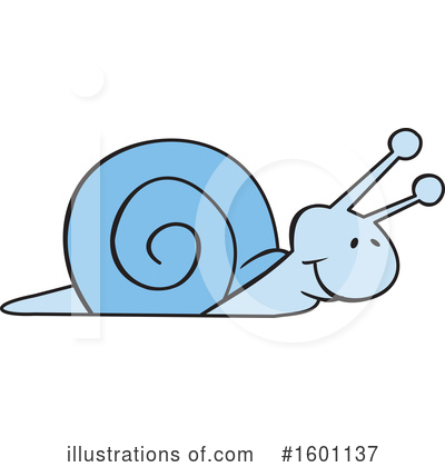 Royalty-Free (RF) Snail Clipart Illustration by Johnny Sajem - Stock Sample #1601137