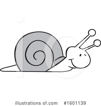 Snail Clipart #1601139 by Johnny Sajem