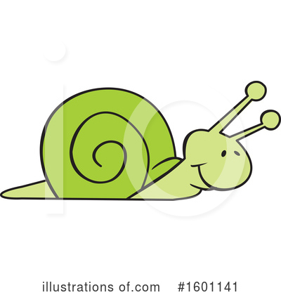 Royalty-Free (RF) Snail Clipart Illustration by Johnny Sajem - Stock Sample #1601141