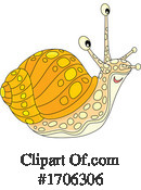Snail Clipart #1706306 by Alex Bannykh